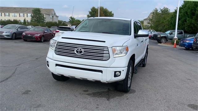 Certified Pre Owned 2017 Toyota Tundra Platinum With Navigation